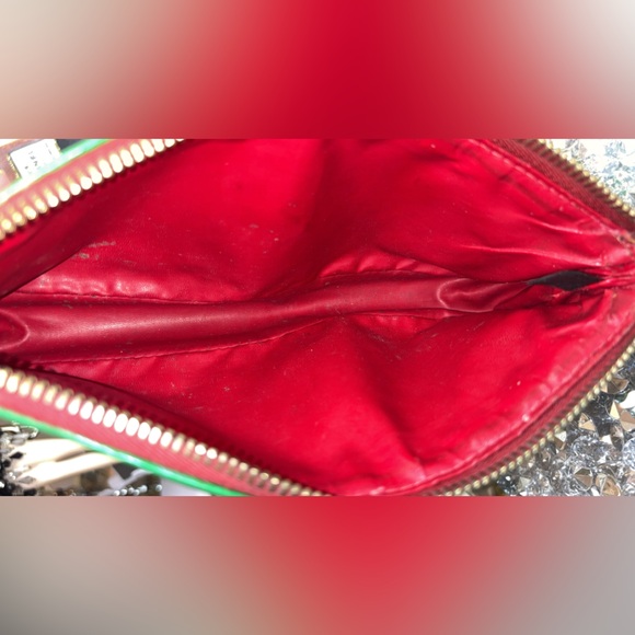 Dooney & Bourke RARE Florentine leather cosmetic case GUC - Picture 12 of 13